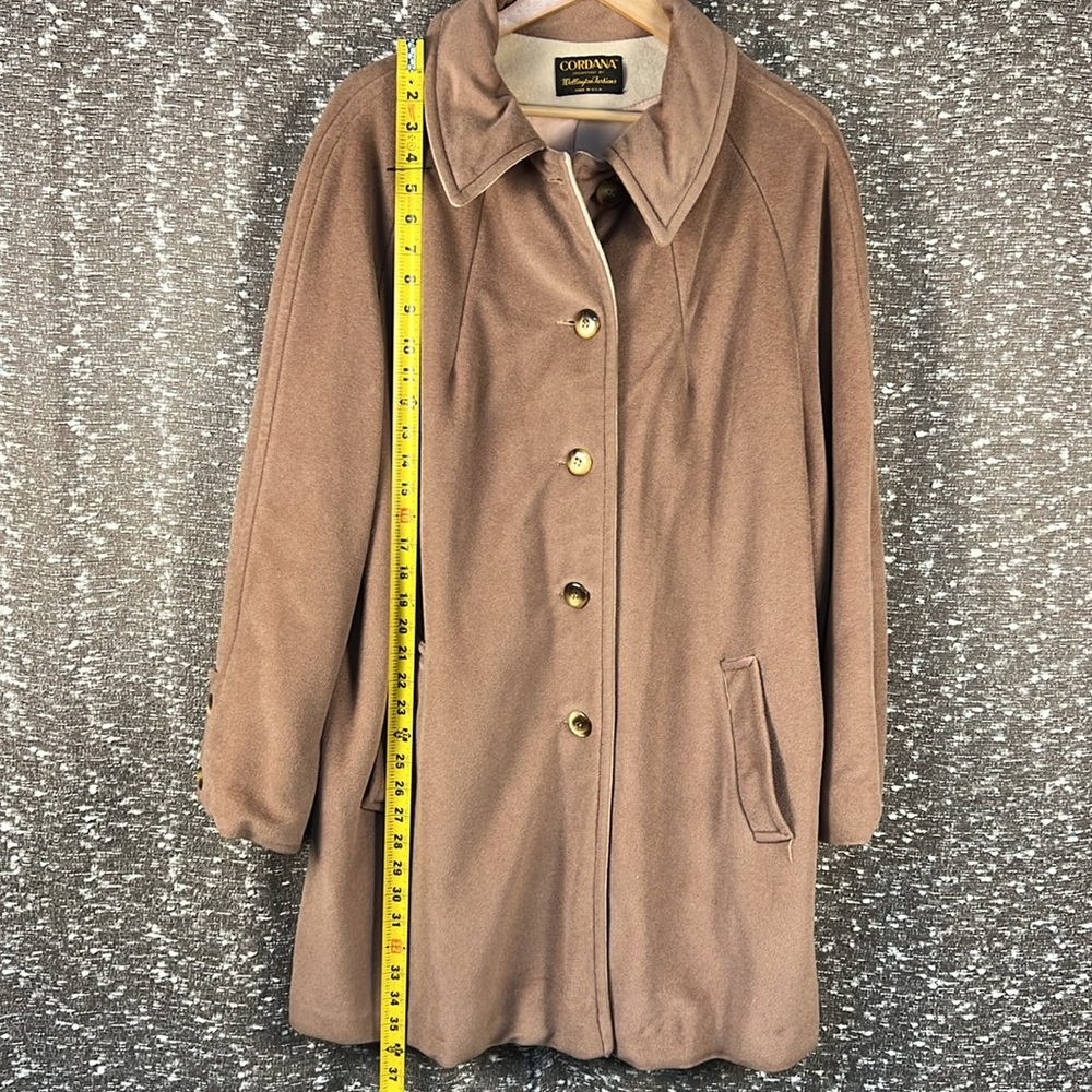Cordana Wellington‎ Fashions Dress Coat Jacket Kashmiracle Lined Vintage - Picture 3 of 11